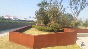 宜章耐候钢挡土墙